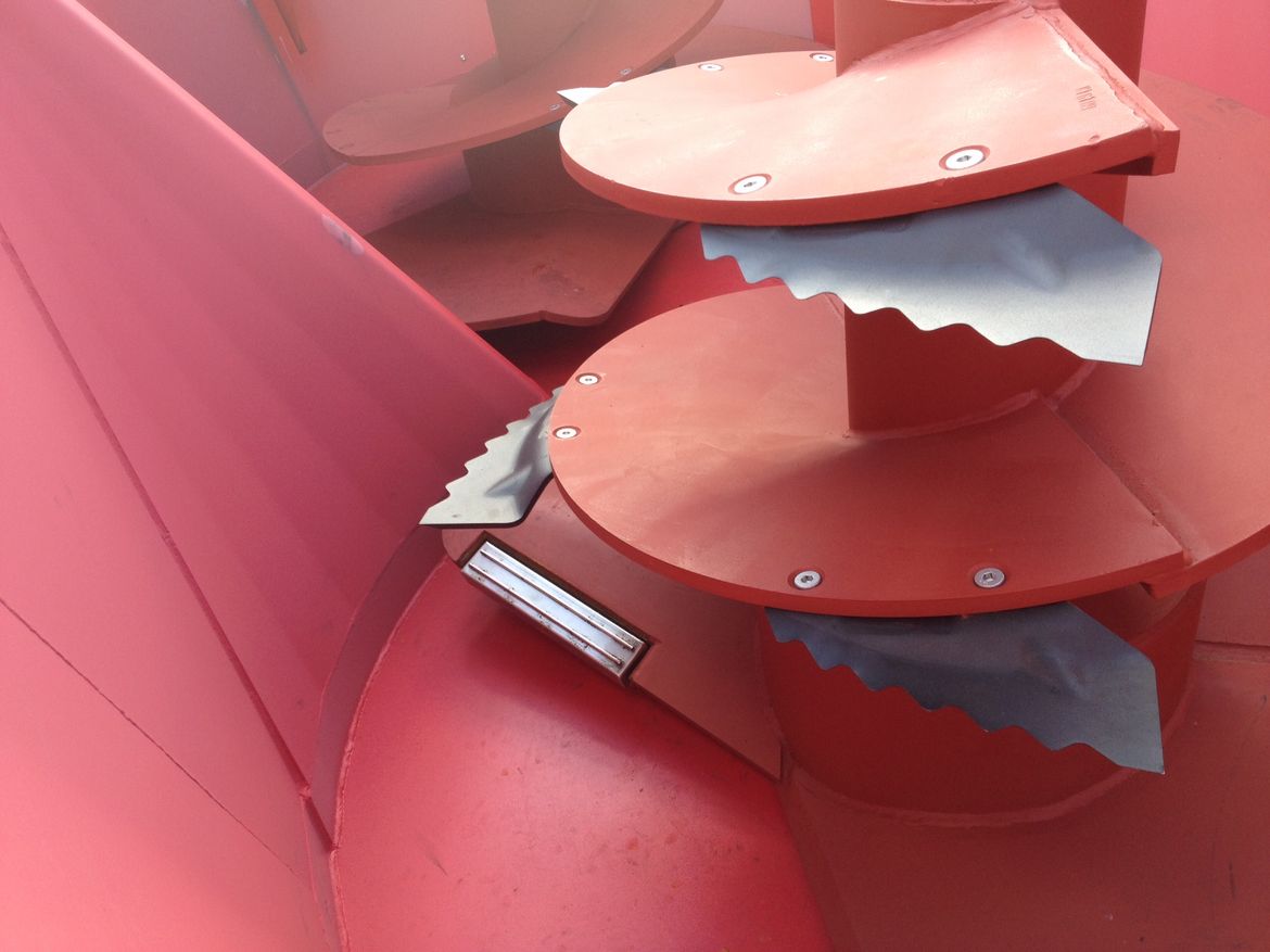 cuchillas del sinfín autoafilables