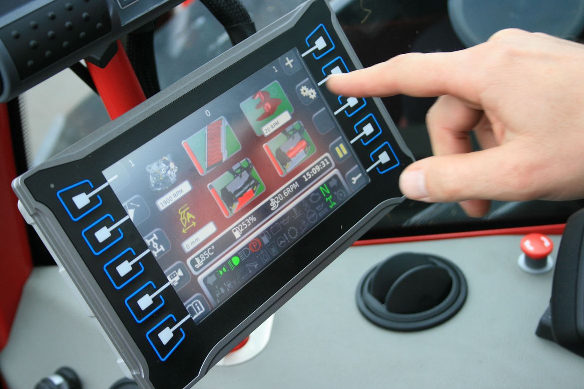 Triotrac carro mezclador autopropulsado